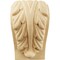 Ekena Millwork 1 3/4"W x 1 1/2"D x 3"H Mini Acanthus Leaf Block Corbel, Maple CORW01X01X03BAMA - alternate 2